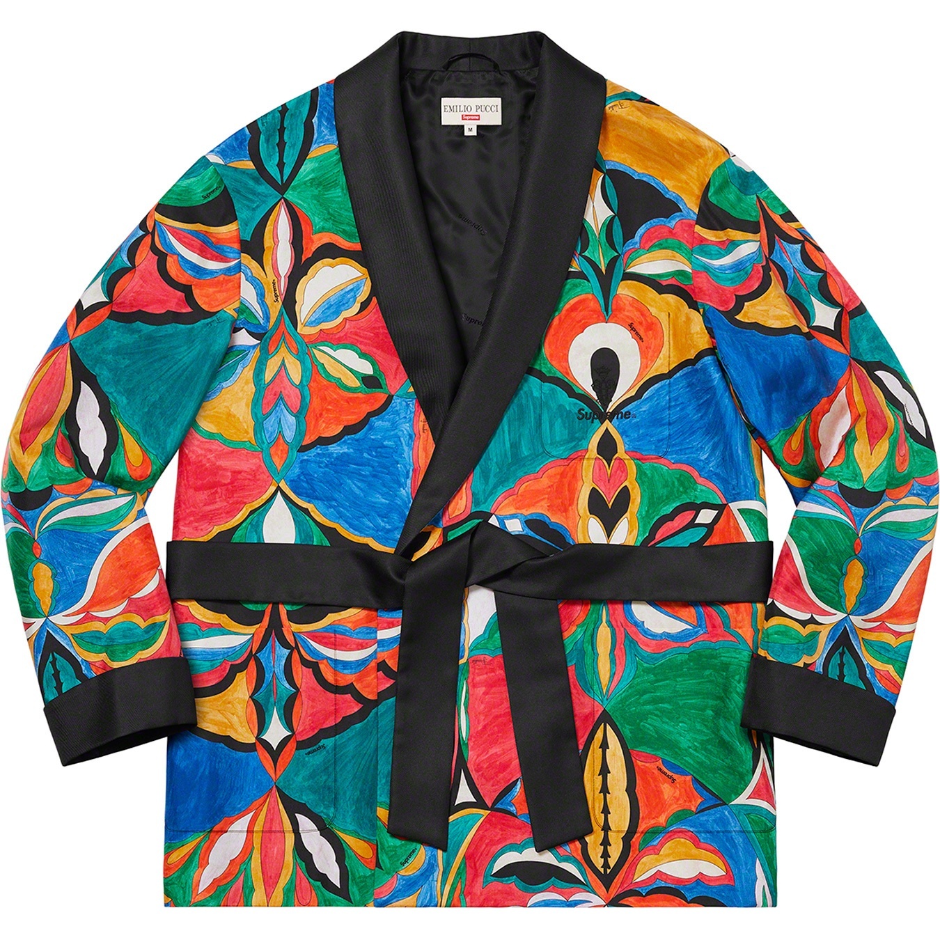 Supreme®/Emilio Pucci® Silk Smoking Jacket view 10